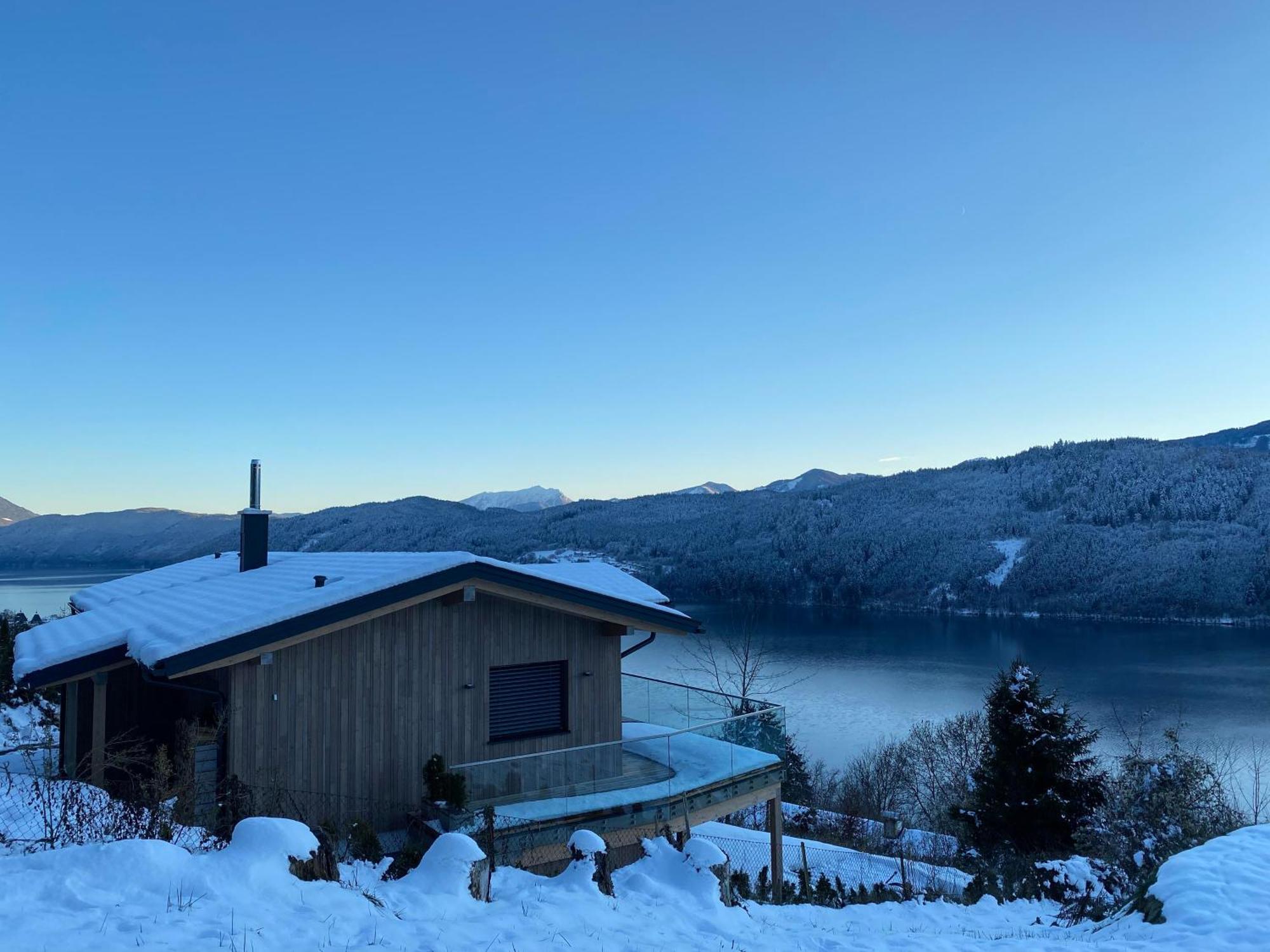 Chalet Seeblick Millstatt Exterior foto